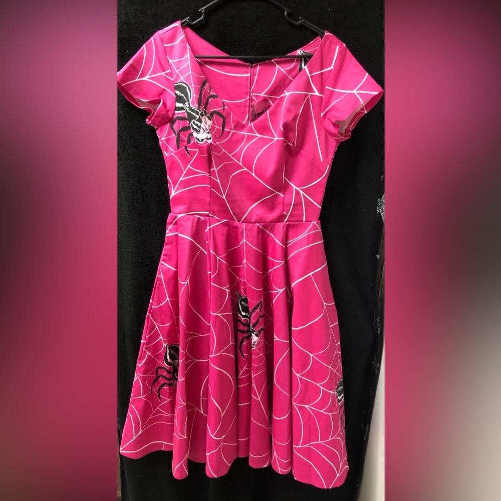 Pink and Black Vixen by Micheline Pitt Dress